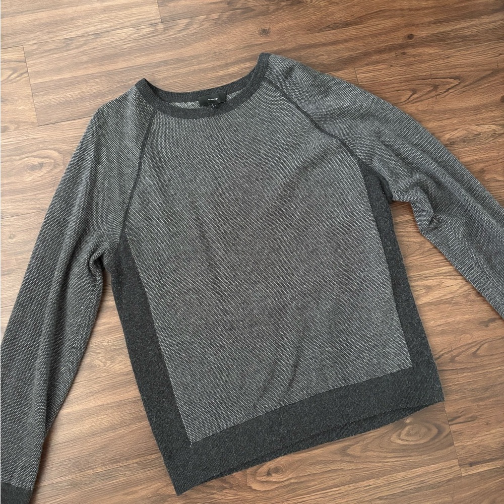 Vince Gray Crewneck Sweater